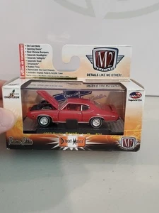 M2 Detroit-Muscle R24 14-01 1969 Pontiac GTO Judge in Red - Picture 1 of 8