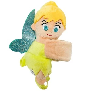 Disney TINKERBELL Princess Cutie Cuff Plush Slap Band Bracelet Bag strap huggie - Picture 1 of 7