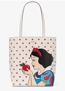 Bolso de Mano Kate Spade X Disney Blancanieves Waverly Cartera de Hombro Bolso de Mano Grande Nuevo con Etiquetas - Imagen 1 de 5