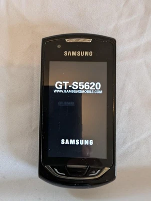 Samsung Monte S5620 - Dark black (O2) Smartphone - Image 1 of 4