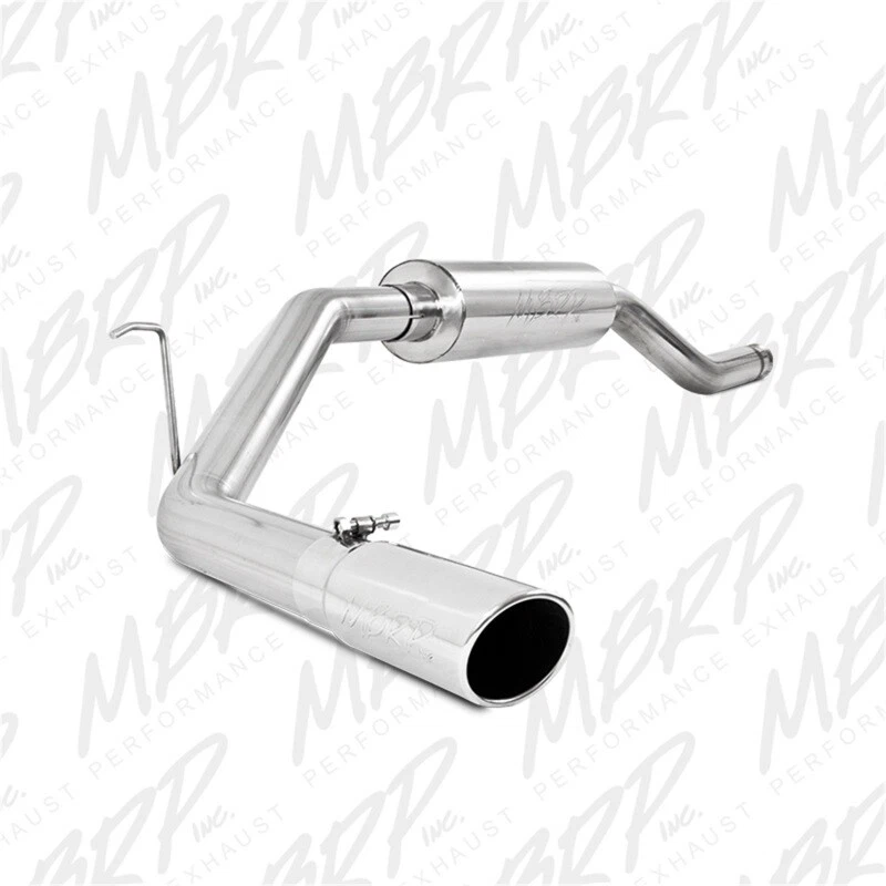 MBRP Resonator Back Exhaust For 2000-06 Toyota Tundra 4.7L Single Side Exit Foto 1 de 4