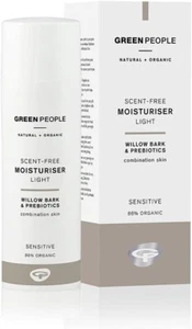 Green People Scent-Free Moisturiser Light Willow Bark & Prebiotics 50ml - Picture 1 of 3