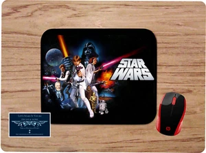STAR WARS A NEW HOPE CUSTOM MOUSE PAD DESK MAT HOME SCHOOL GIFT STAR WARS - Picture 1 of 1