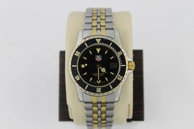 Tag Heuer 925.213 WD1220.BB0611 Mens 1500 Series Professional Watch Black Gold - Image 1 of 4