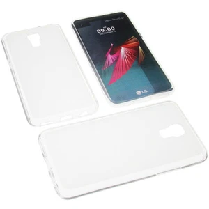 Custodia per LG X Screen Custodia Cellulare TPU Gomma Custodia Trasparente - Foto 1 di 4