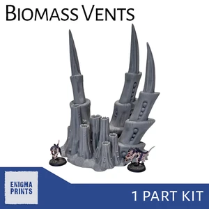 Biomass Vents - 28mm Tyranid 3D Printed Terrain for Tabletop Wargaming - Picture 1 of 7