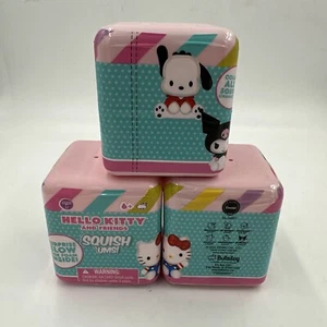 3 Hello Kitty And Friends Squish Ums Bullsitoy Random Hello Kitty Squish’ums - Picture 1 of 2