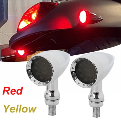 For Yamaha V Star XVS 650 950 1100 1300 Classic Bullet Turn Signal Light Blinker - Image 1 of 4