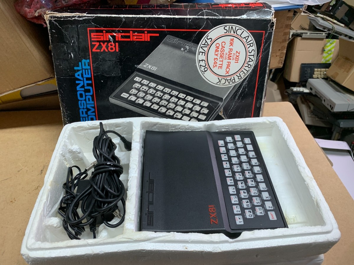Sinclair ZX81 Vintage Computers & Mainframes for sale - eBay Sinclair ZX81 Vintage Computers & Mainframes for sale - eBay