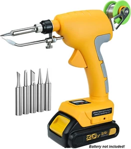 Kit Saldatore Elettrico 75W Saldatore Senza Fili per Batteria Dewalt 18V Liion - Foto 1 di 18