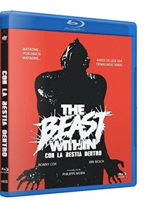 Con la Bestia Dentro BD 1982 The Beast Within Blu-ray REGION LIBRE.A-B-C (2016)N - Imagen 1 de 3