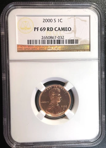2000 S 1C Lincoln Memorial PF 69 RD Cameo NGC Cover