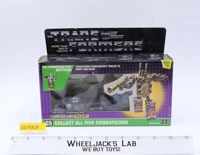 Onslaught 100% Complete W/BOX & BUBBLE 1986 G1 Transformers Vintage Hasbro - Image 1 of 4