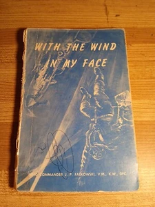 With The Wind In My Face WWII J.P. Falkowski Polish Fighter Pilot Signed Plane - Picture 1 of 13