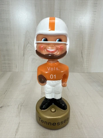 RARE Vintage Tennessee Volunteers Gemmy NCAA Football Player Bobblehead *READ* Cover