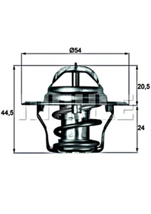 MAHLE Kühlmittel Thermostat Für ALFA ROMEO ASTON MARTIN AUSTIN FIAT 51-03 GTS282 - Bild 1 von 1