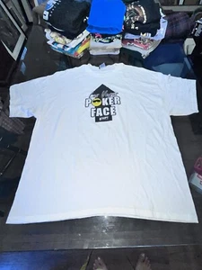 Vintage Wpt Las Vegas Poker Face T-Shirt Herren 2xl World Poker Tour Casino - Bild 1 von 12