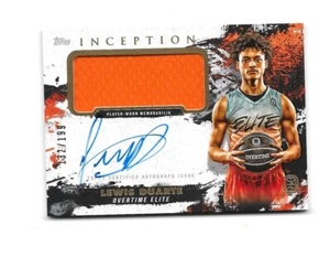 2021-22 Topps Inception RC Auto Jersey Lewis Duarte Overtime Elite #132/199 - Picture 1 of 1