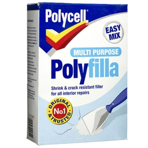 Polycell Mehrzweck Polyfilla bohrbares & schleifbares schnelltrocknendes Pulver 1,8 kg - Bild 1 von 6