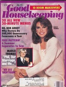 Good Housekeeping Marlo Thomas Dr. Bob Arnot April 1993 100119nonr2 - Bild 1 von 1