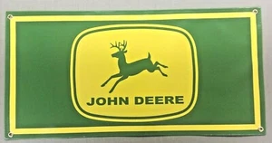 John Deere (4-beiniger Hirsch) Banner - 24" x 12"  - Bild 1 von 1