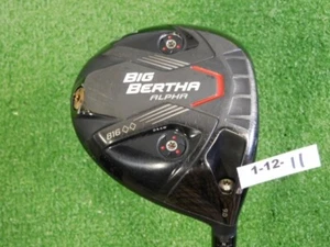 Callaway Big Bertha Alpha 816 DBD 9.0* Driver Rogue Silver 60 X Extra Stiff - Picture 1 of 7
