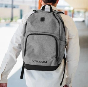 VOLCOM ROAMER 3 Backpack - Heather Grey - NWT - Picture 1 of 6