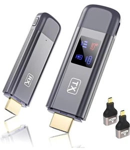 Wireless HDMI Transmitter and Receiver, Wireless HDMI Extender 4K Supported, - Picture 1 of 6