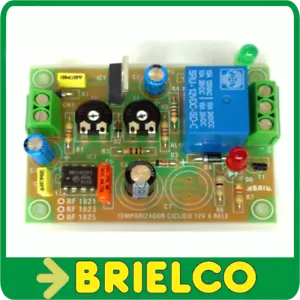 BD6906 ADJUSTABLE 12V RELAY CYCLIC TIMER 10 SECONDS TO 30 MINUTES - Picture 1 of 1