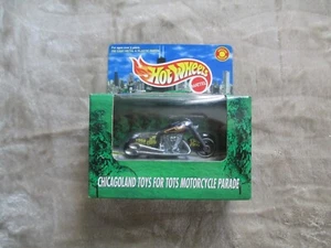 1998 HOT WHEELS SPECIAL EDITION CHICAGO TOYS TOTS MOTORRAD HARLEY #21337 - Bild 1 von 3