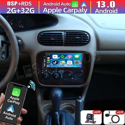 6.86'' Android 13 Carplay Car Stereo Radio GPS Sat For Chrysler Cirrus 1995-2000 - Image 1 of 4