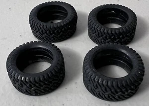 Transformers G1 Ultra Magnus Trailer Tires Vintage Authentic Parts Lot of 4 - Picture 1 of 3