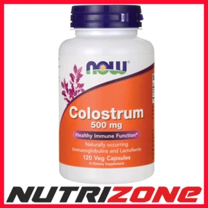 Now Foods Colostrum 500mg Healthy Immune Function - 120 vcaps - Picture 1 of 16
