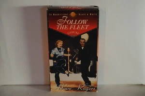 Follow the Fleet, Fred Astair Ginger Rogers, Musical classic movie, VHS format - Picture 1 of 3