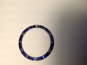 ORIGINAL ROLEX SUBMARINER BLAUER LÜNETTENEINSATZ - Bild 1 von 6