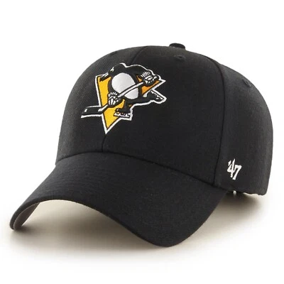 Pittsburgh Penguins '47 MVP Sombrero Ajustable Adulto Talla Única Foto 1 de 2