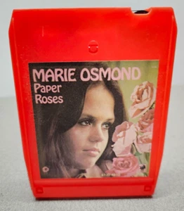 Marie Osmond Paper Roses 8 Track Cassette Tape Album Cartridge 8-Track - Picture 1 of 4