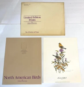 Vintage 1986 North American Birds Print Signed By William Zimmerman - Bild 1 von 13