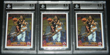 (3) 2003-04 Topps Chrome Dwyane Wade Rookie #115 BGS 8.5 RC Basketball Cards