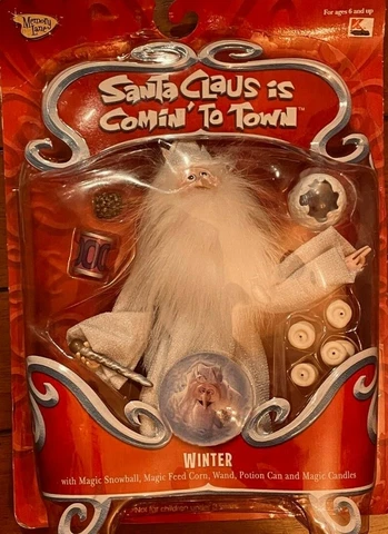 MEMORY LANE 2004 ACTION FIGURE SANTA CLAUS IS COMIN' TO TOWN WINTER MOC Cover