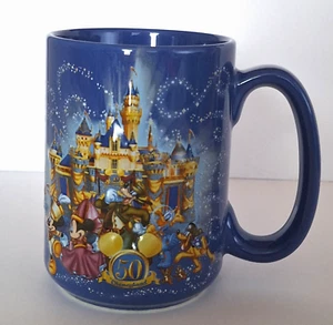 Disneyland 50th Anniversary Sleeping Beauty Castle Mug Ceramic 3D Characters - Picture 1 of 14