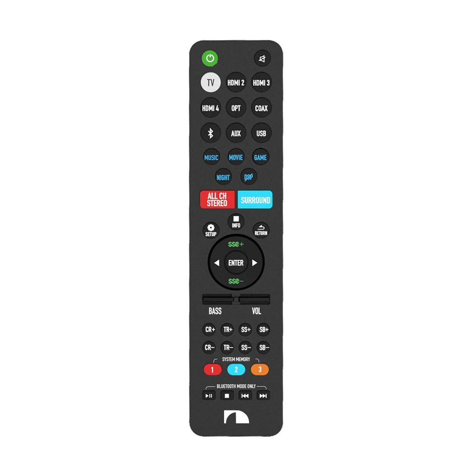 NAKAMICHI eARC remote (works with DTSX, SSE and eARC soundbars) - Image 1 of 1