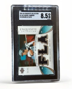 2006 UD Exquisite Collection Miguel Cabrera Memorabilia 26 /45 #EM-MC SGC 8.5 - Bild 1 von 2