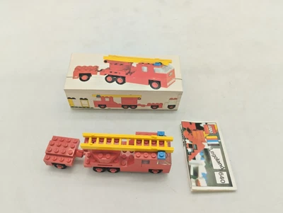 LEGO 640 Fire Truck Feuerwehr OVP GOOD COMPLETE Box Legoland Town Vintage 70s - Bild 1 von 4