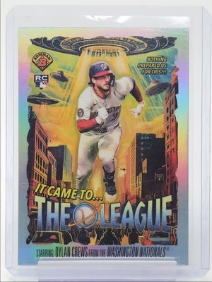 DYLAN CREWS 2025 BOWMAN IT CAME TO THE LEAGUE ROOKIE NATIONALS RC Q4945 - Image 1 of 2