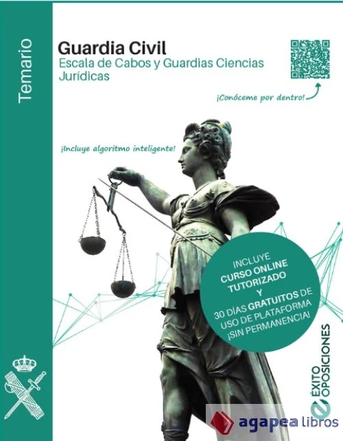 Guardia Civil Escala de Cabos y Guardias. Temario Ciencias Jurídicas. NUEVO - Imagen 1 de 1