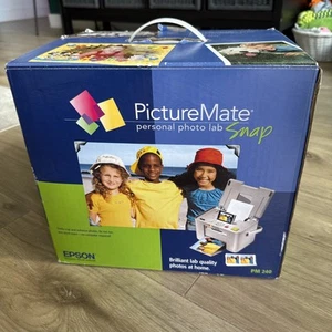Epson PM 240 PictureMate Personal Photo Lab Ink Printer 4x6 - Picture 1 of 10