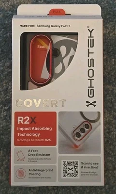 Funda Samsung Galaxy Z Plegable 7 Transparente con MagSafe y Soporte | CUBIERTA Ghostek Foto 1 de 2