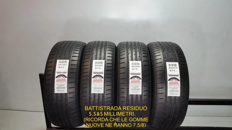 GOMME USATE   205/55R16 91V NEXEN N BLUE HD PLUS PNEUMATICI USATI B92082 - Bild 1 von 1