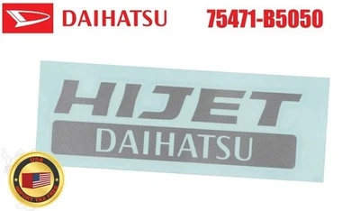 DAIHATSU OEM Emblem Sticker Decal 75471-B5050 for HIJET - Image 1 of 4